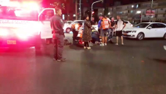  فيديو: إصابة متوسطة لراكب دراجة هوائية بحادث دهس في اللد